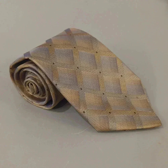 100% Silk Tie Made in Italy Pavone‎ - Picture 1 of 5